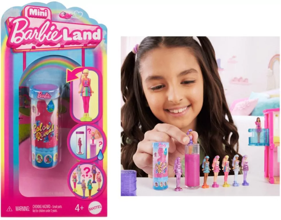 Barbie Mini BarbieLand Color Reveal Minilalka, mix - tantis.pl