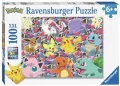 Puzzle dla dzieci 100 2D: Pokemon - tantis.pl