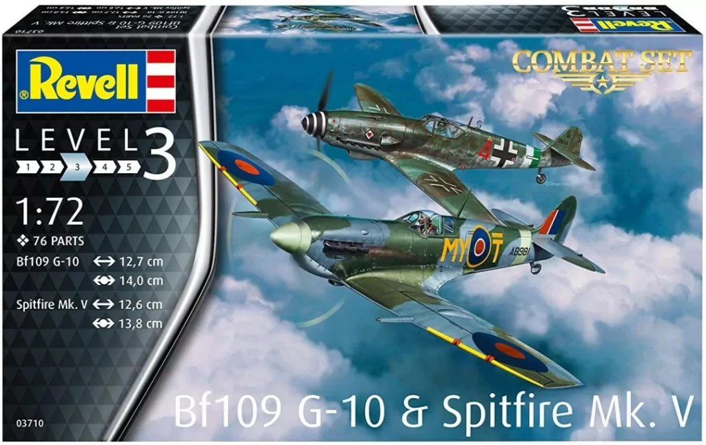 Model BF109G-10 & Spitfire MK.V - tantis.pl