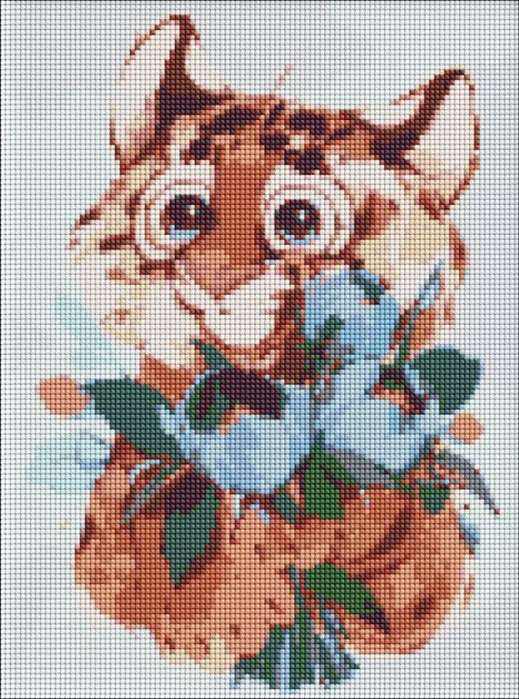 Diamentowa mozaika - Mały dżentelmen 30x40cm - tantis.pl