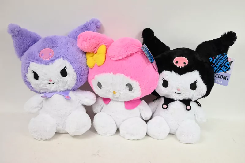 *****HELLO KITTY 30cm Kuromi_Melody 91113 - tantis.pl