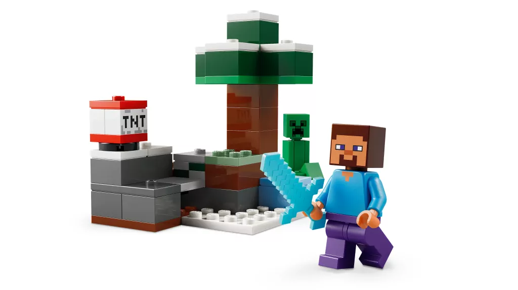 LEGO® Minecraft. Przygoda stevea w tajdze 21583 - tantis.pl