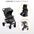 Caretero Elma wózek spacerowy ciemny grafit - tantis.pl