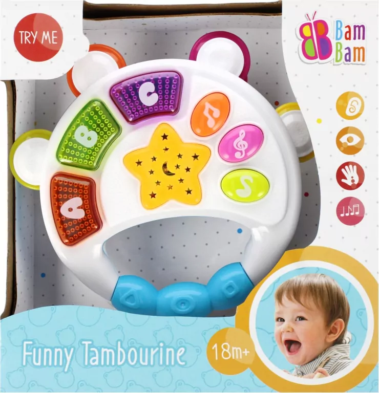Bam Bam. Muzyczny tamburynek - tantis.pl