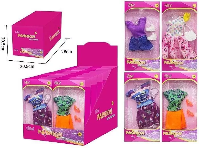Sukienka dla lalki 29cm MIX - tantis.pl