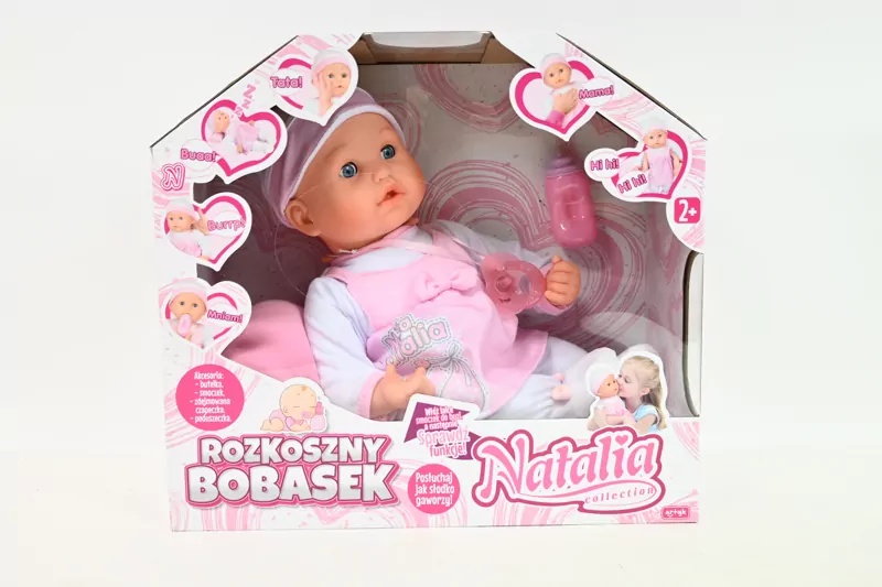 Lalka Natalia rozkoszny bobasek - tantis.pl