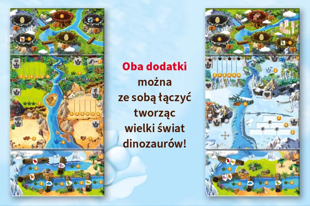 Draftozaur. 2 dodatki: Pterodaktyle, Plezjozaury - tantis.pl