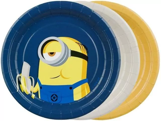 Talerzyki Minionki 18cm - tantis.pl