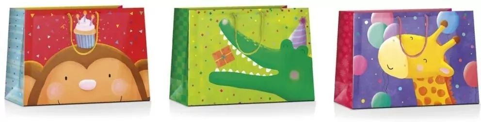 Torba prezentowa Grand Kids 18x24x10cm MIX - tantis.pl