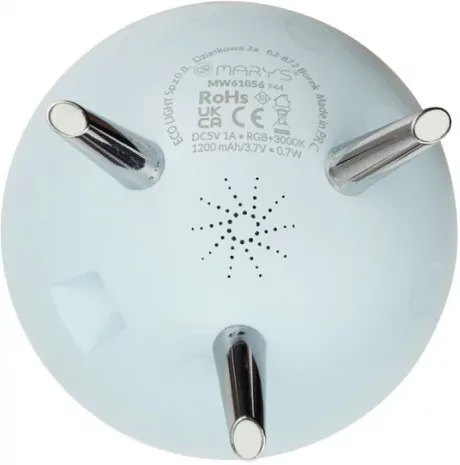 Lampka nocna LED RGB księżyc niebieski - tantis.pl