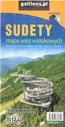 Sudety mapa wież widokowych 1:200 000 w.2026