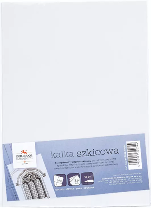 Kalka szkicowa A4/20 arkuszy - tantis.pl