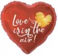 Balon foliowy Love Is In The Air 46cm - tantis.pl
