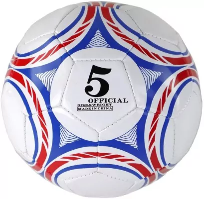 Piłka nażna rozm 5 biała