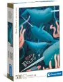 Clementoni. Puzzle 500. Fantastyczne zwierzęta Narwal - tantis.pl
