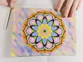 Piaskowe Malowanki Mandala 1 Sand Art - tantis.pl