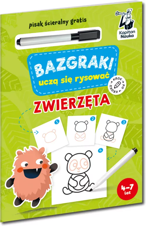Kapitan Nauka. Bazgraki uczą się rysować - tantis.pl
