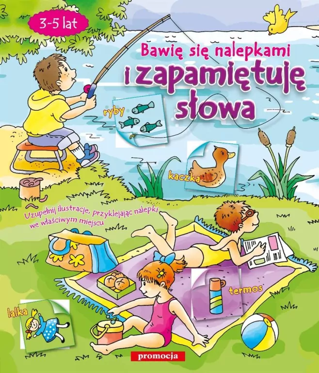 Naklejanki. Bawię się nalepkami i zapamiętuję... - tantis.pl