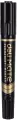 Marker permanentny dwustronny czarny  DELI - tantis.pl