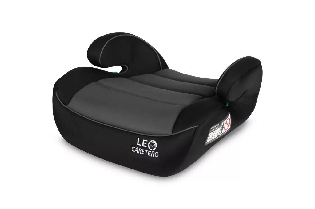 Caretero Fotelik Leo grafitowy (125-150cm) - tantis.pl