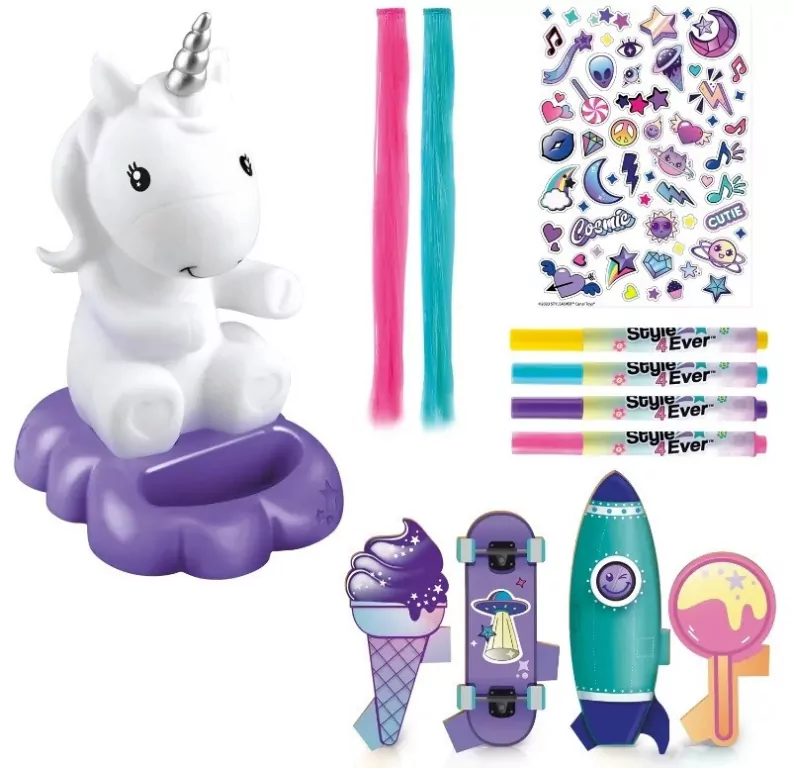 Epee. Świecące Dekorożce. Jednorożec DIY Deluxe 60086 - tantis.pl