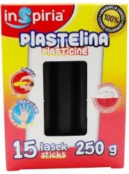 Plastelina. Czarna 250g