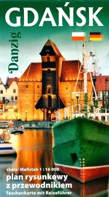 Plan kieszonkowy rysunkowy Gdańsk - tantis.pl