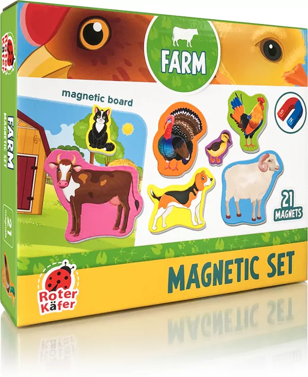 Zestaw magnesów. Farma - tantis.pl