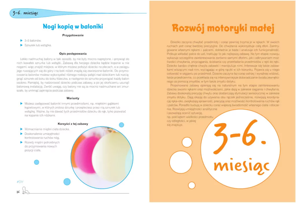 Zabawy z dzieckiem od narodzin do 12 miesiąca - tantis.pl