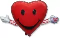 Balon foliowy 61cm Serce Love&Hug - tantis.pl