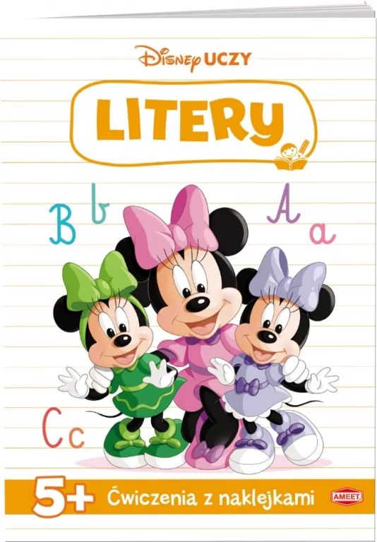 Litery. Disney Uczy. Minnie - tantis.pl