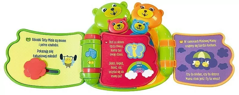 Misiowa Rodzinka. Rymowanki-Przytulanki. 60993 - tantis.pl