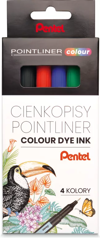 Cienkopis pointliner S40-ST 4 kolory - tantis.pl