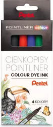 Cienkopis pointliner S40-ST 4 kolory