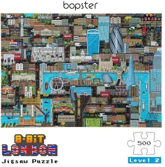 Puzzle 500. 8-BIT Londyn - tantis.pl