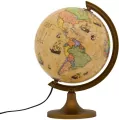 Globus trasami odkrywców podświetlany 25cm UA - tantis.pl