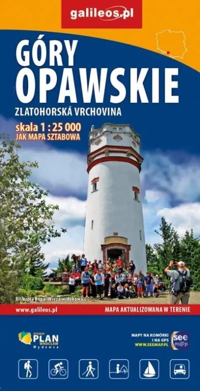 Góry Opawskie. Mapa 1:25 000 - tantis.pl
