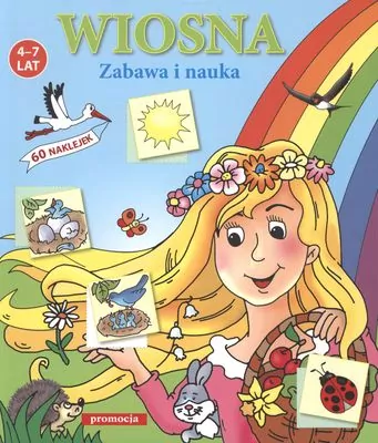 Naklejanki - Wiosna Zabawa i nauka - tantis.pl