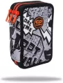 Coolpack. Piórnik 3-komorowy z wyposażeniem. Jumper 3, Grey Bal - tantis.pl
