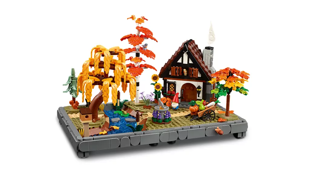 LEGO® Icons. Jesienny ogród z chatką 11372 - tantis.pl