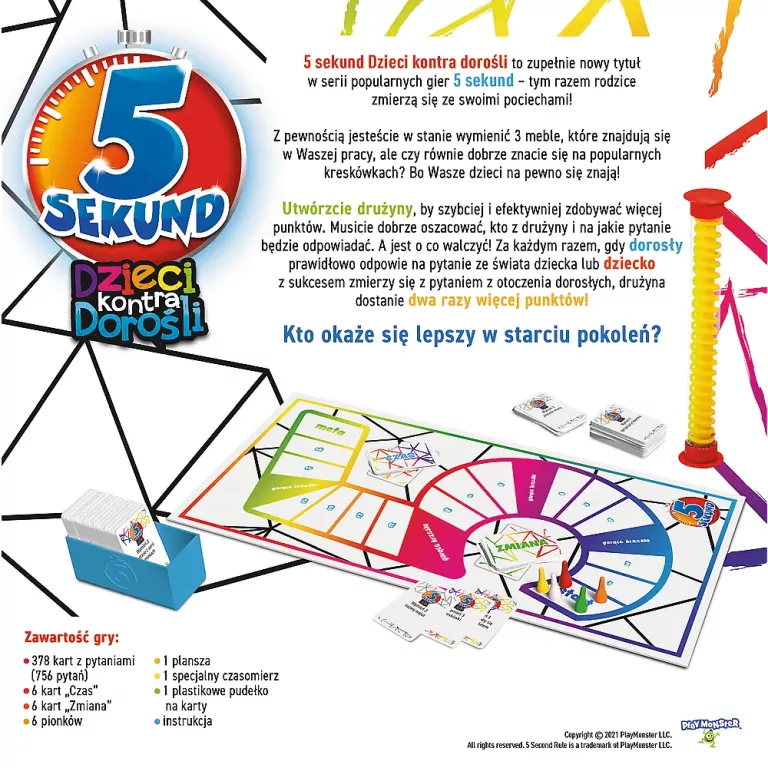 5 sekund. Dzieci kontra dorośli - tantis.pl