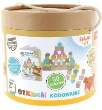 O!Klocki. Kodowanie. Zabawka drewniana - tantis.pl