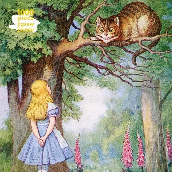 Puzzle 1000. Alicja w Krainie Czarów i Kot Cheshire - tantis.pl