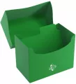 Pudełko Leżące Plastikowe na 80+ kart Zielone - tantis.pl