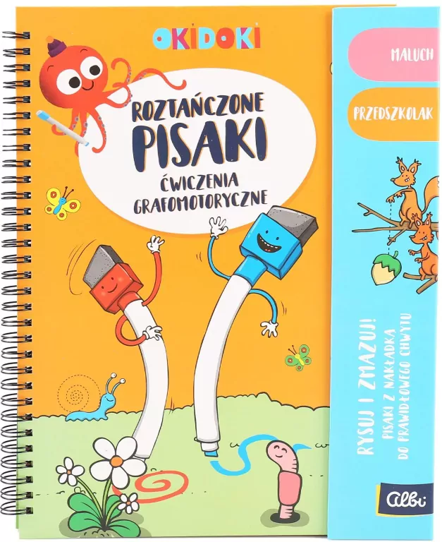 Roztańczone pisaki 3+ OKIDOKI - tantis.pl