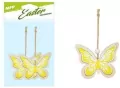 Zawieszka. Motyle drewniane żółte 7cm - tantis.pl