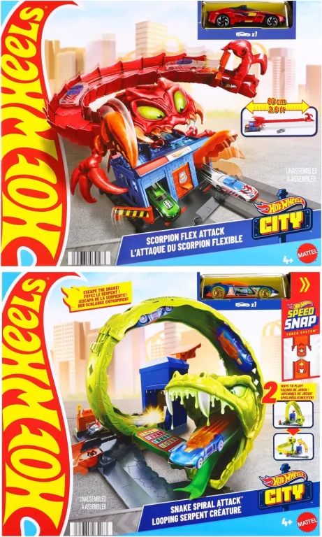 Hot Wheels Zestaw tematyczny HDR29 p2 MATTEL - tantis.pl