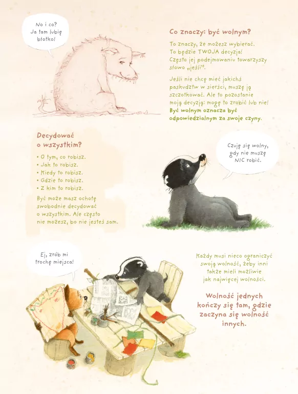 Wspólne życie. Rodzina Borsuków i Lisów przedstawia. Mój pierwszy komiks 5+. Tom 3 - tantis.pl