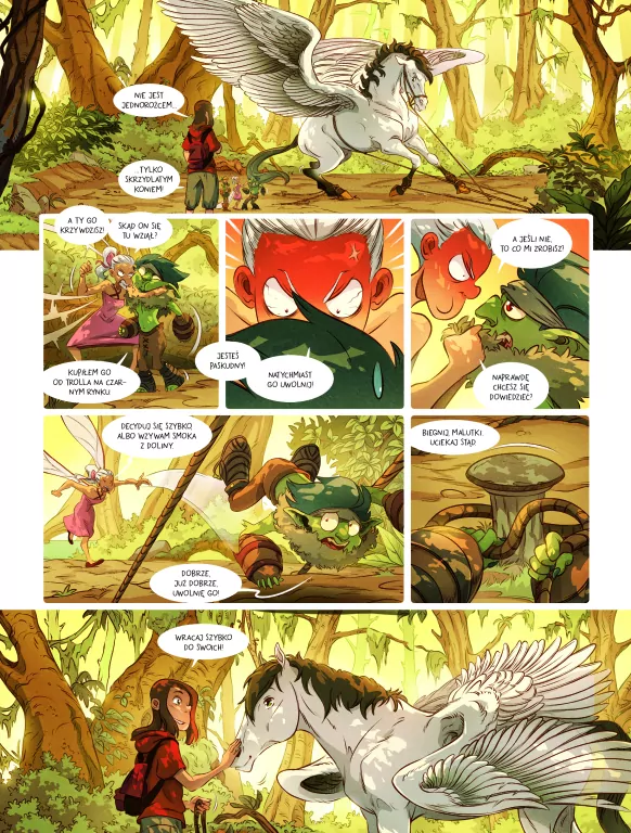 Na ratunek jednorożcowi. Strażniczka Małych Ludzi. Tom 3 - tantis.pl