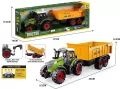 Traktor z przyczepą 35x9x8cm - tantis.pl